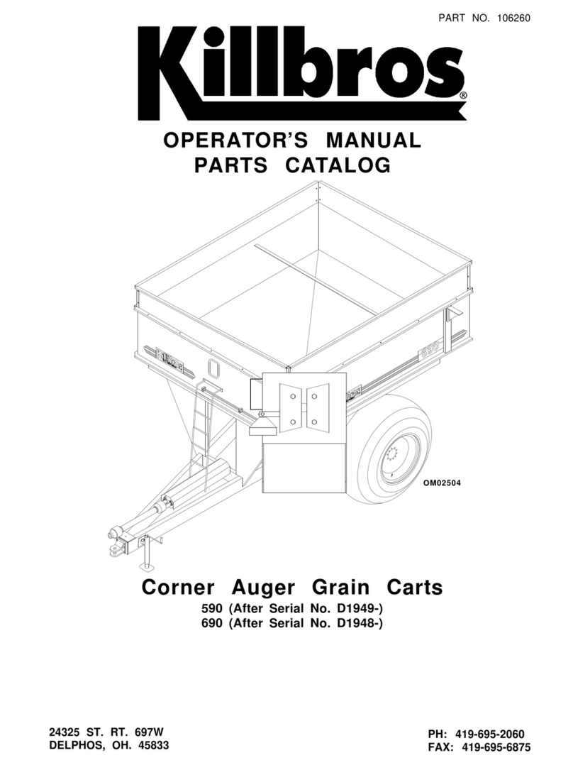 Killbros 590 Operator's Manual/Parts Catalog