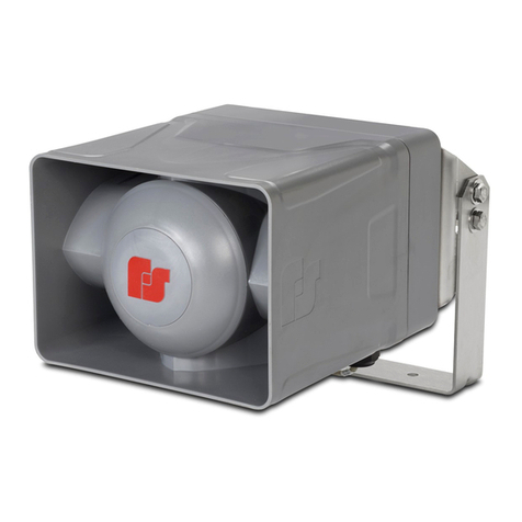 Federal Signal Corporation Informer100 Speaker Description, Specifications, and Installation Manual