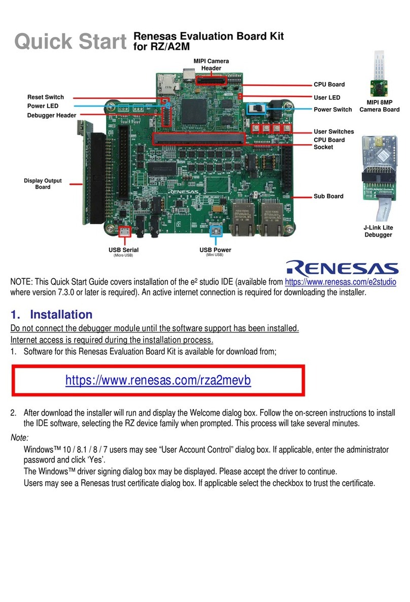 Renesas RZ/A2M quick start guide