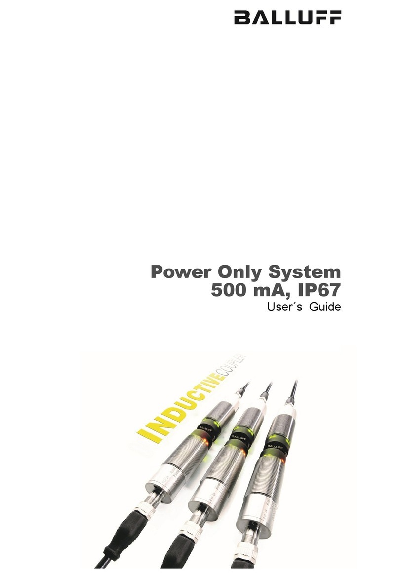 Balluff IP67 user guide