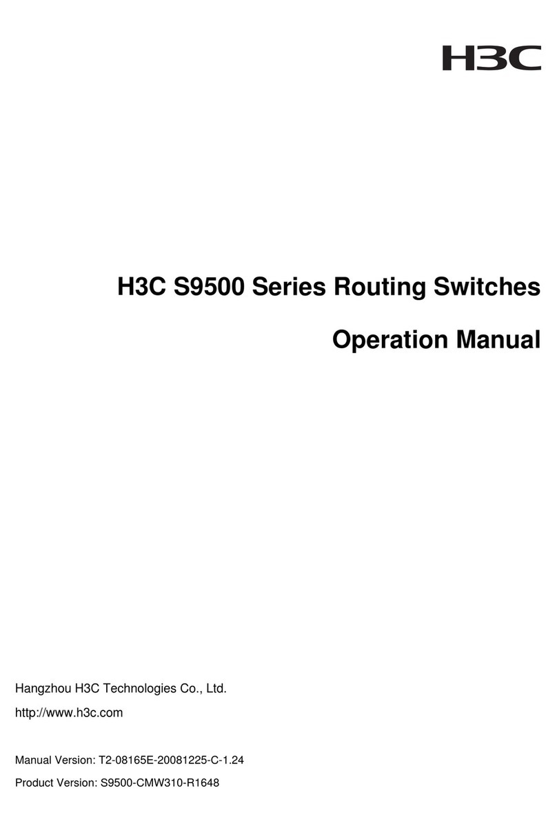 H3C S9500 Series Operation manual
