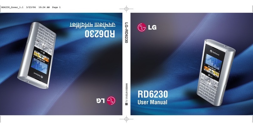 LG RD6230 User manual