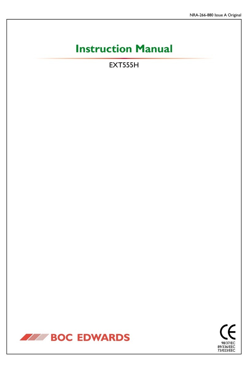BOC Edwards EXT555H instruction manual