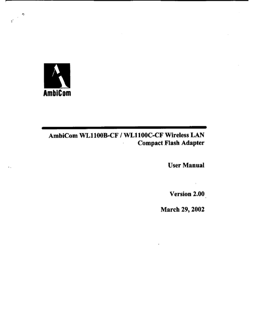 AmbiCom WL1100C-CF user manual