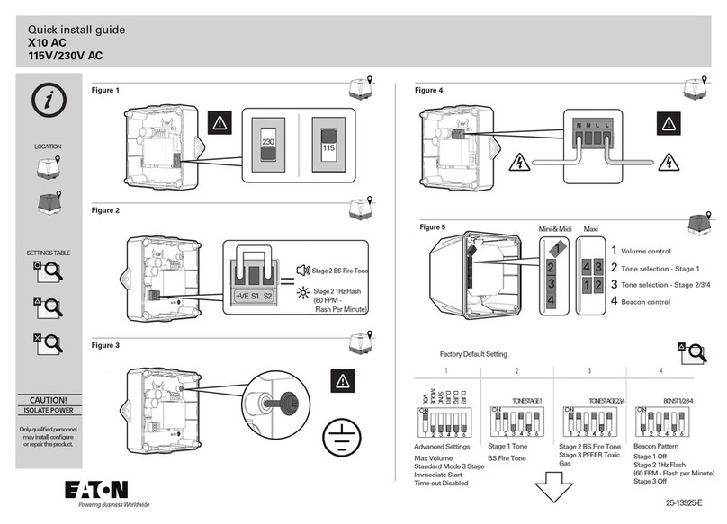 Eaton X10 Quick install guide