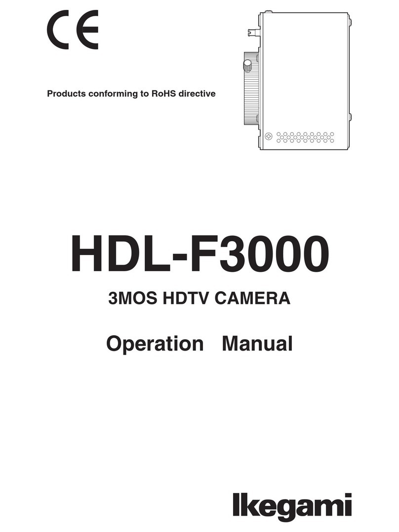 Ikegami HDL-F3000 Operation manual
