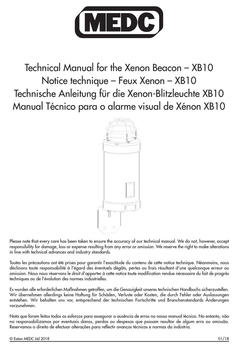 MEDC XB10 User manual