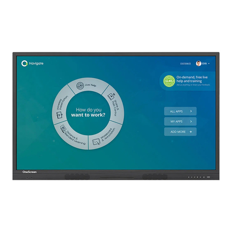 OneScreen H5 Series User manual