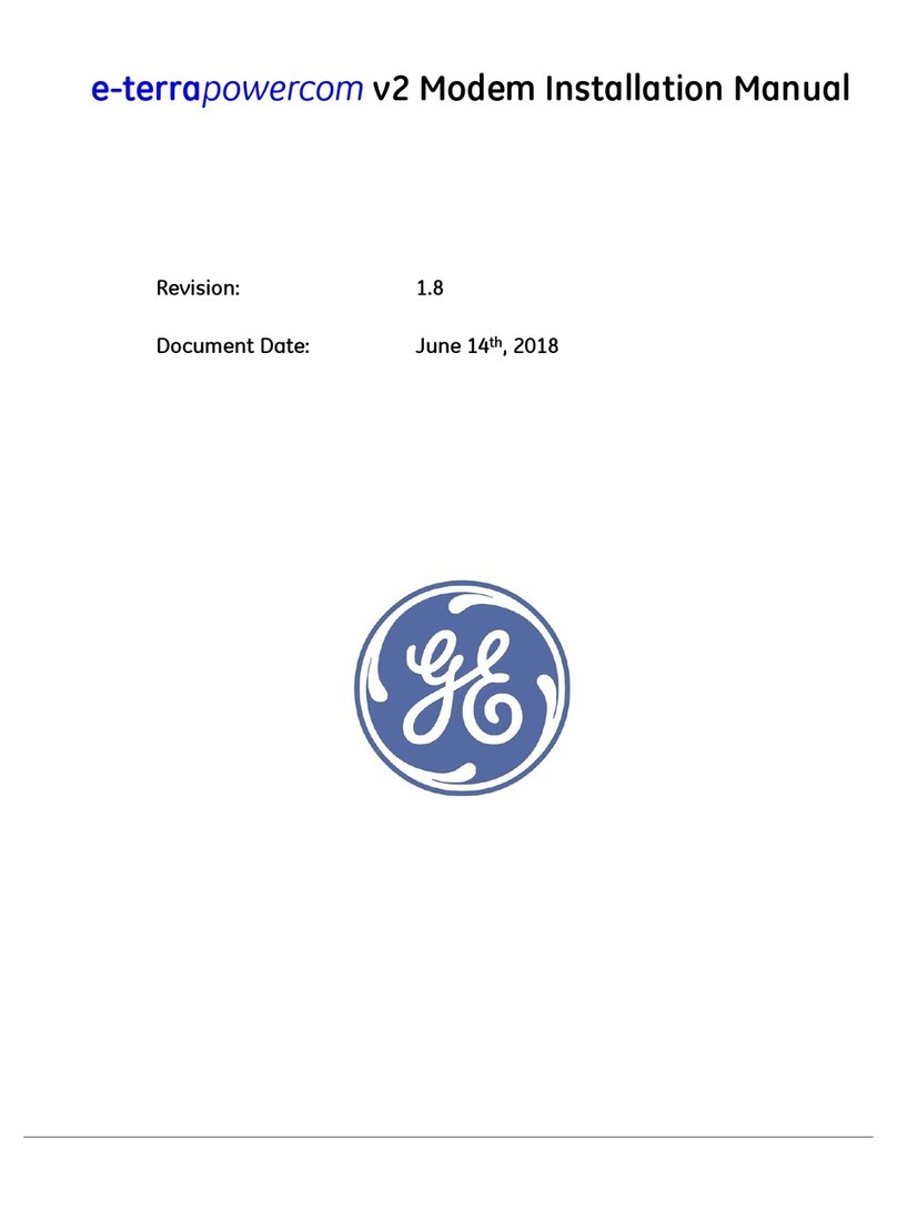 GE e-terrapowercom User manual