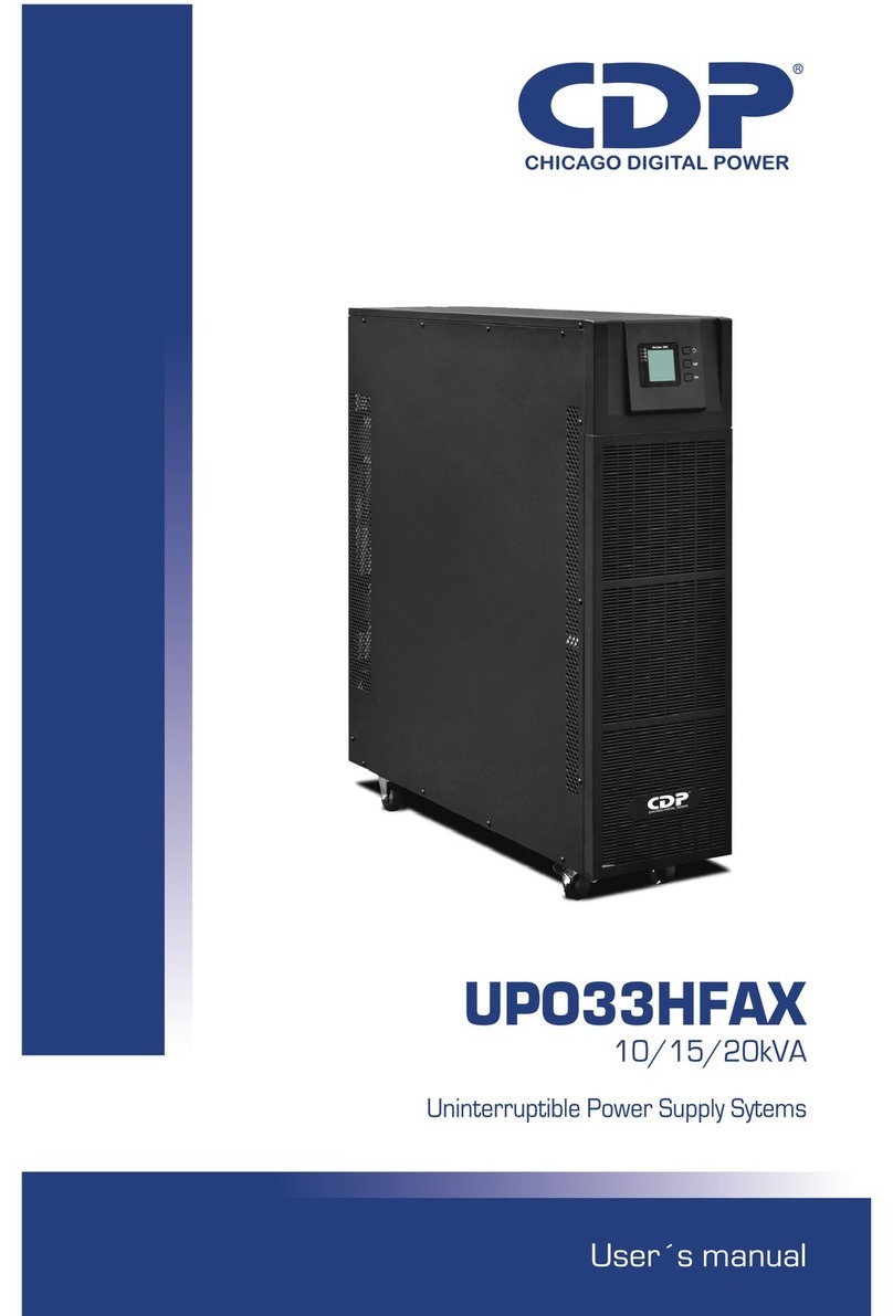CDP UP033HFAX user manual