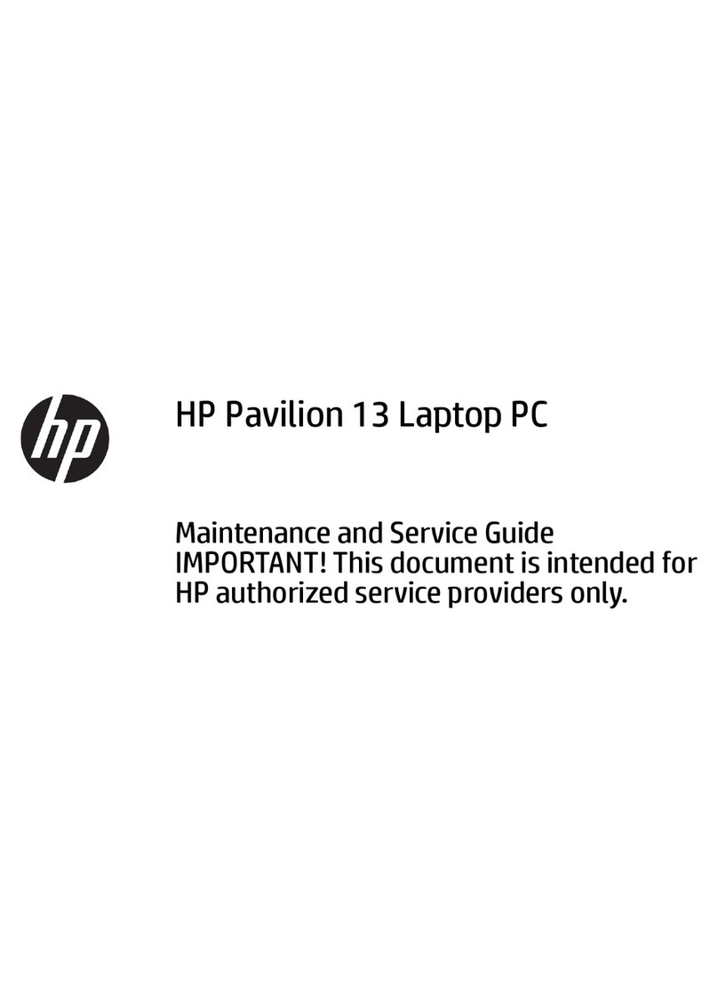 HP Pavilion 13 Manual