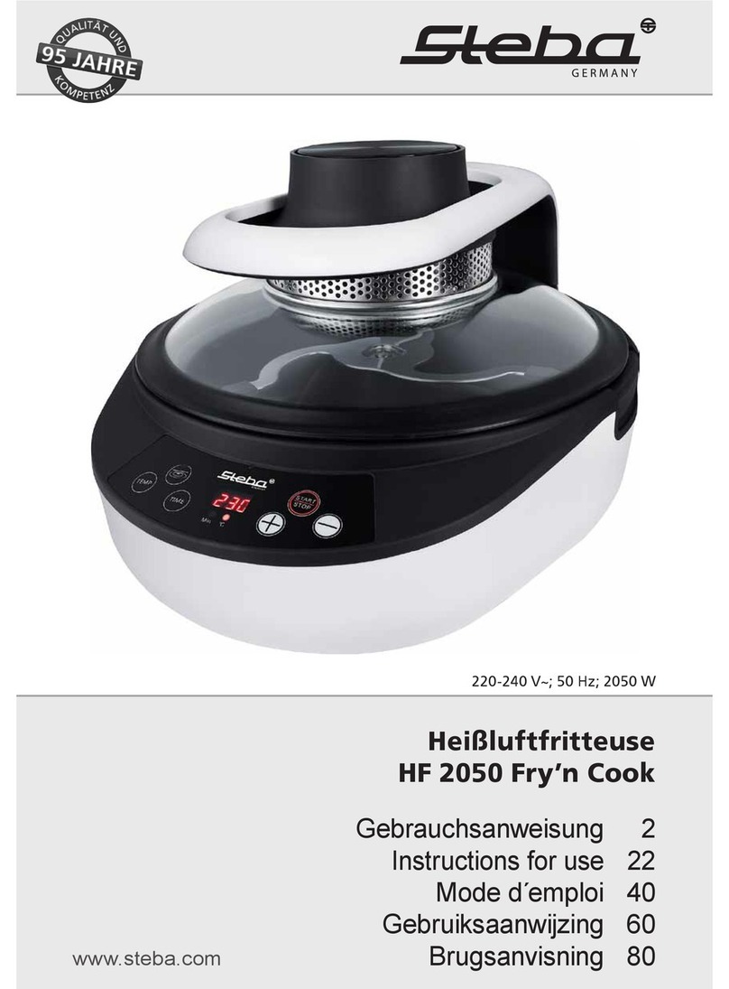 Steba HF 2050 Instructions for use