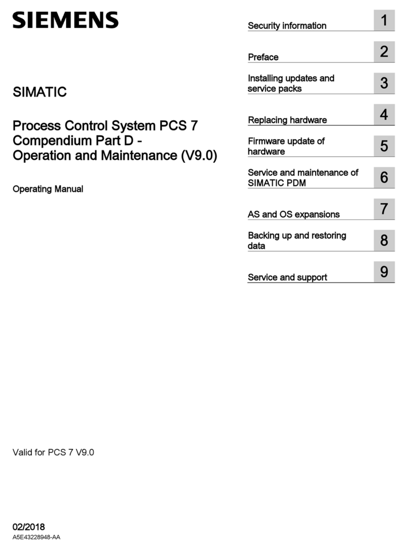 Siemens SIMATIC PCS 7 Installation guide