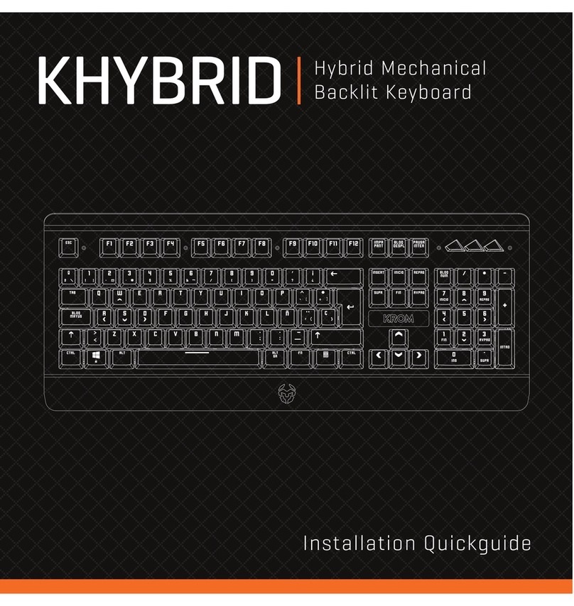 KROM KHYBRID User guide