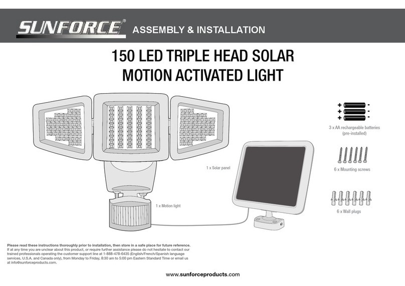 Sunforce 82153 User manual