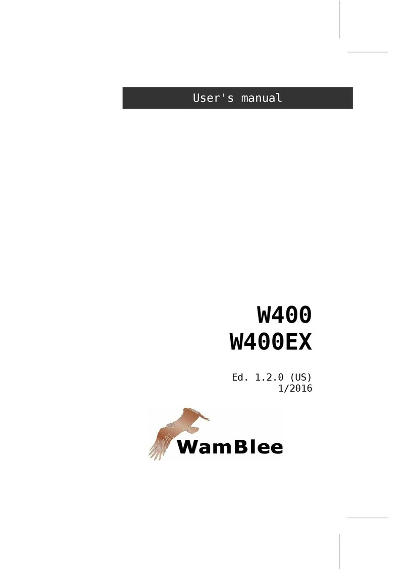 WamBlee W400 user manual