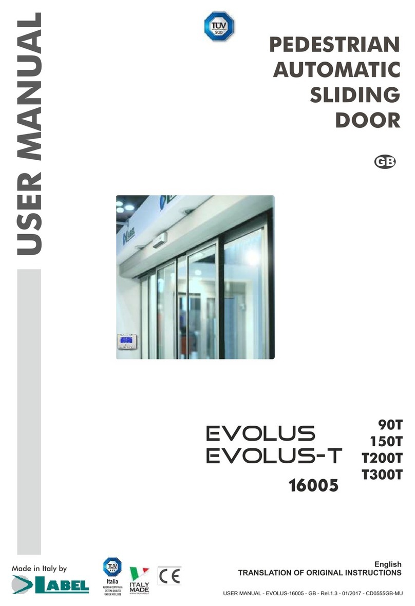 Label 16005 User manual