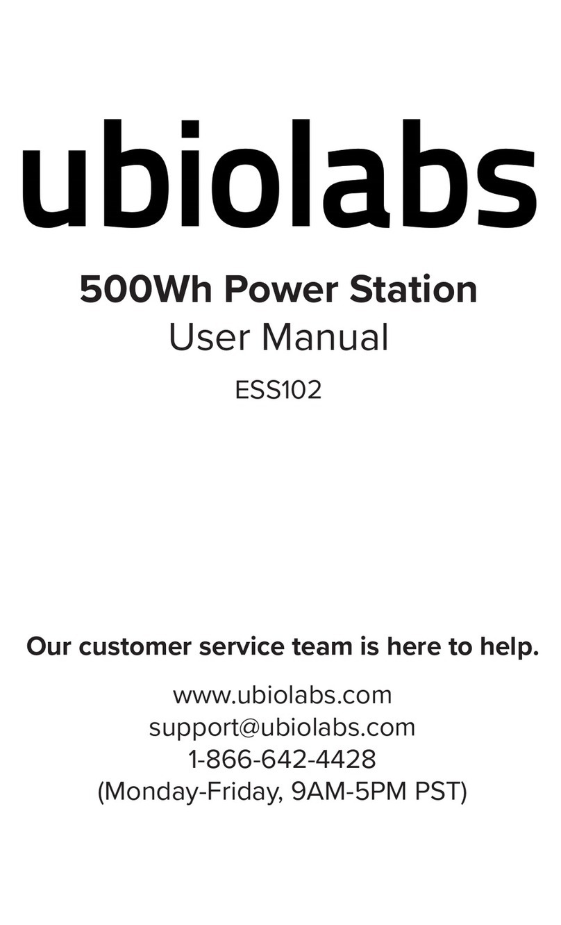 ubiolabs ESS102 User manual