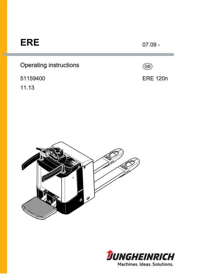 Jungheinrich ERE Series operating instructions
