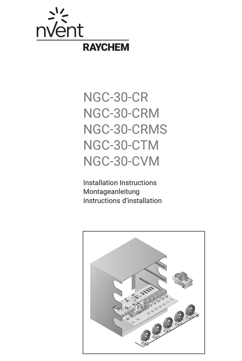 nvent Raychem NGC-30-CR User manual