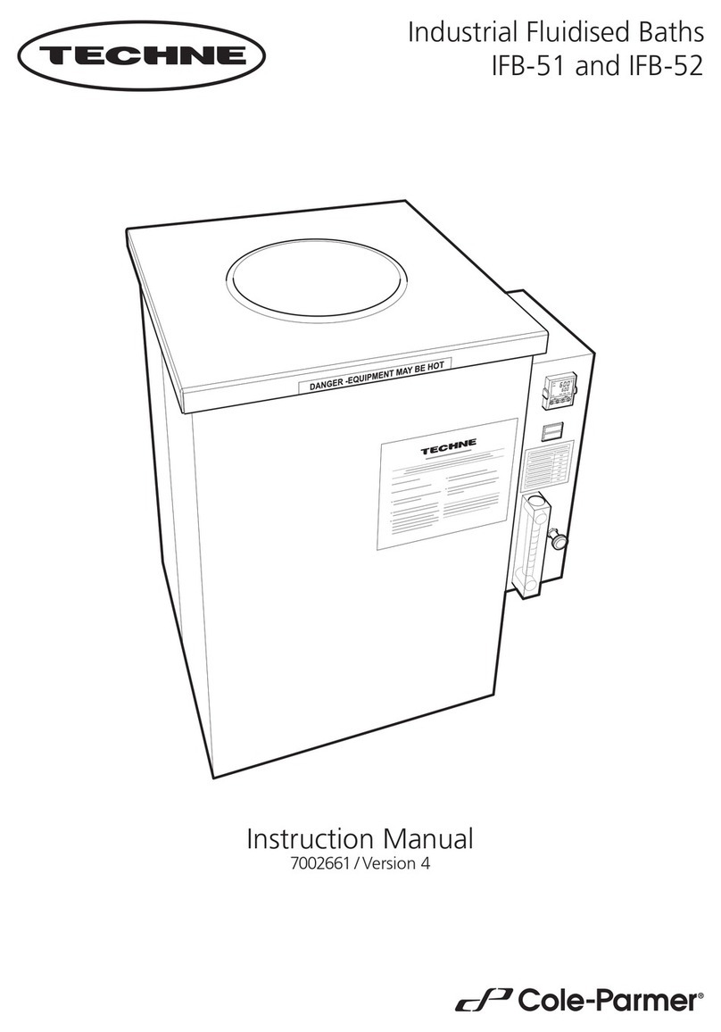 Techne IFB-51 instruction manual