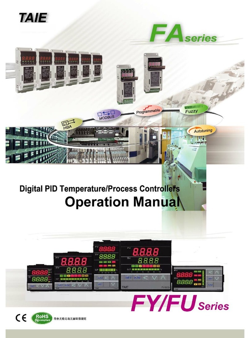 Taie FA Series Operation manual