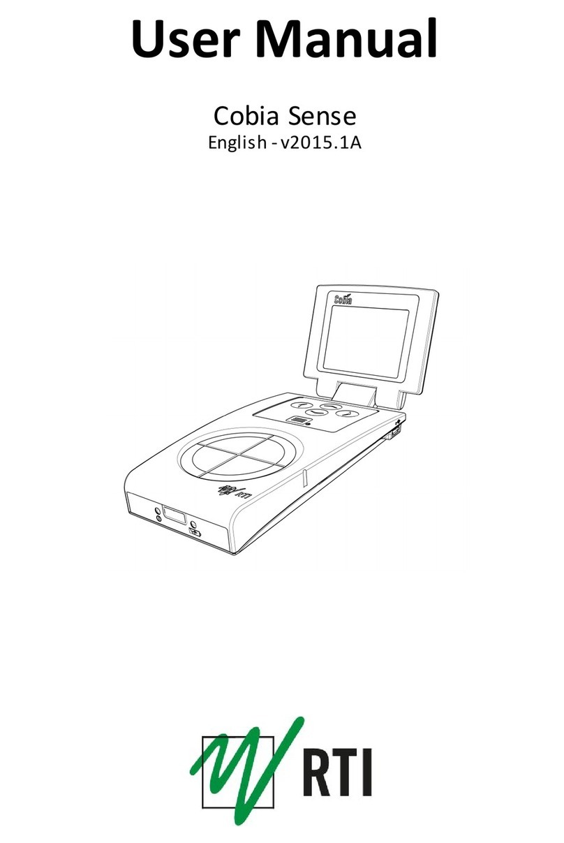 RTI Cobia Sense User manual
