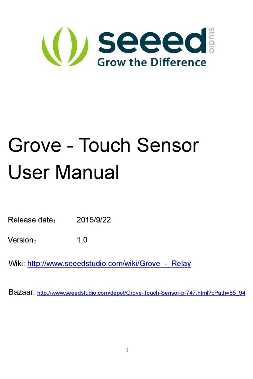 Seed Studio Grove Touch Sensor user manual