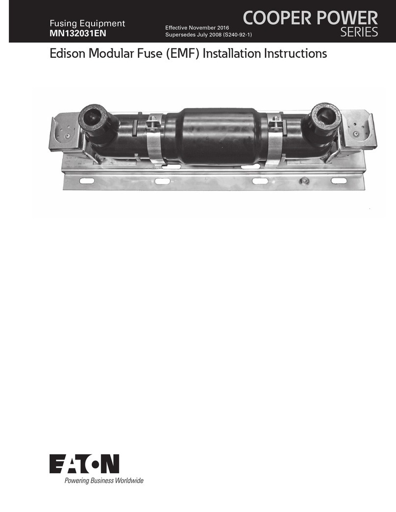 Eaton COOPER POWER SERIES User manual