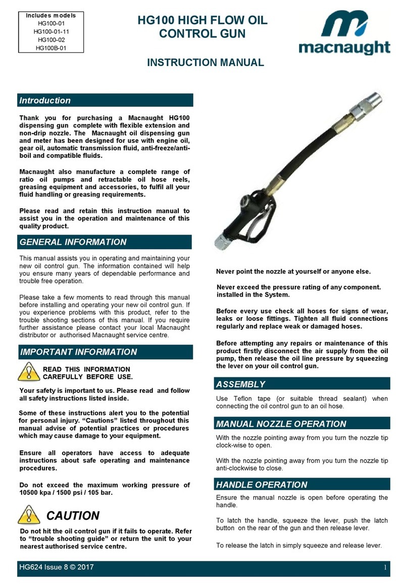 Macnaught HG100-01-11 instruction manual