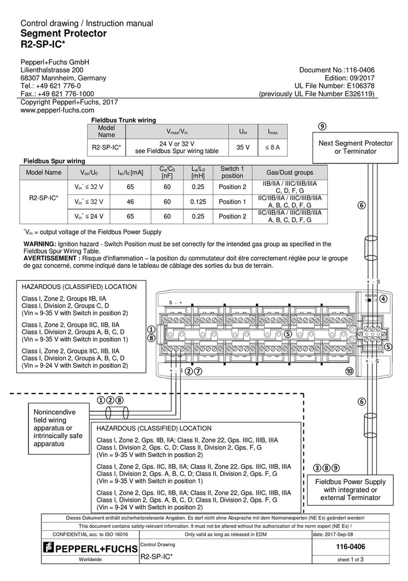 Pepperl+Fuchs R2-SP-IC Series Guide