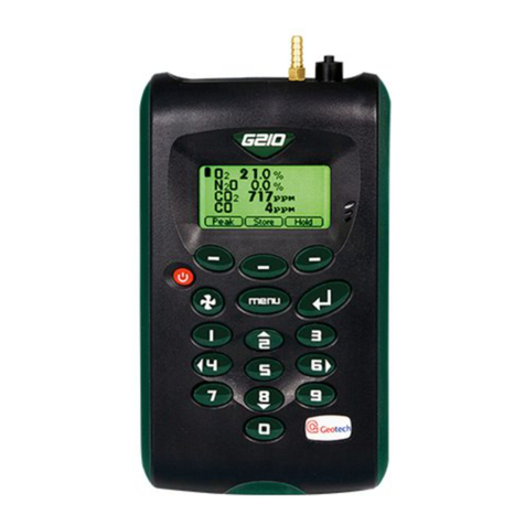 Geotech G200 User manual