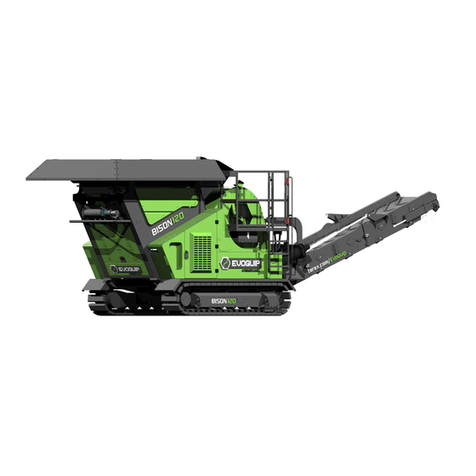 Terex Evoquip Bison 120 Operation manual