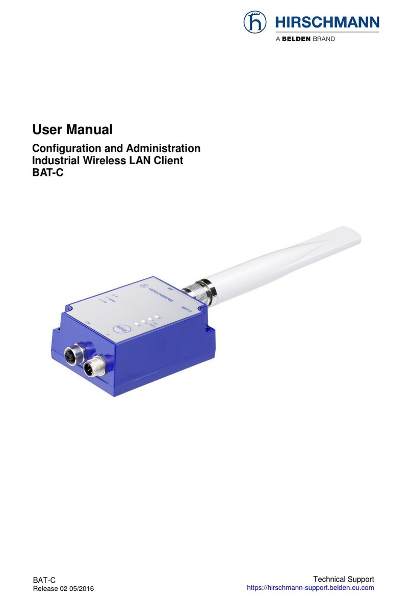 Hirschmann BAT-C user manual