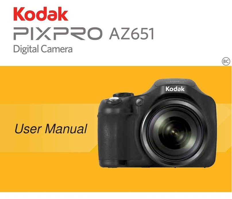 Kodak Pixpro AZ651 User manual