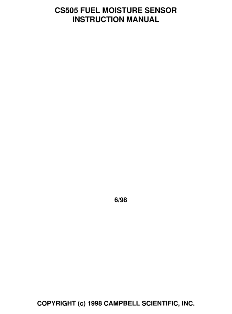 Campbell CS505 User manual