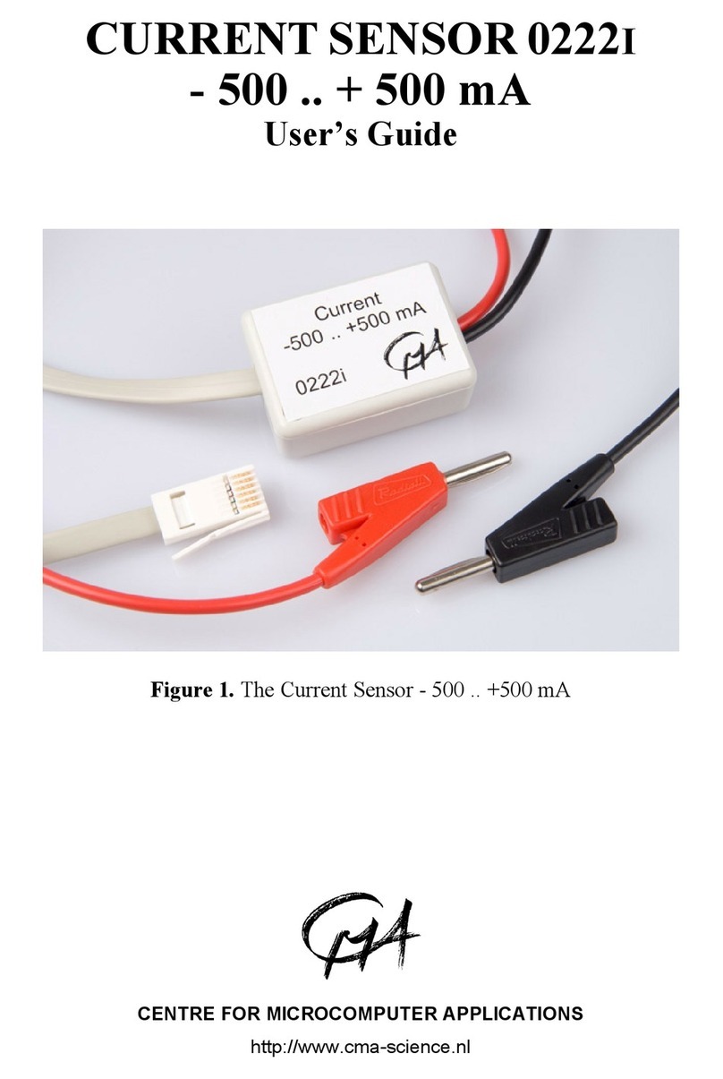 CMA Dishmachines CURRENT SENSOR 0222I user guide