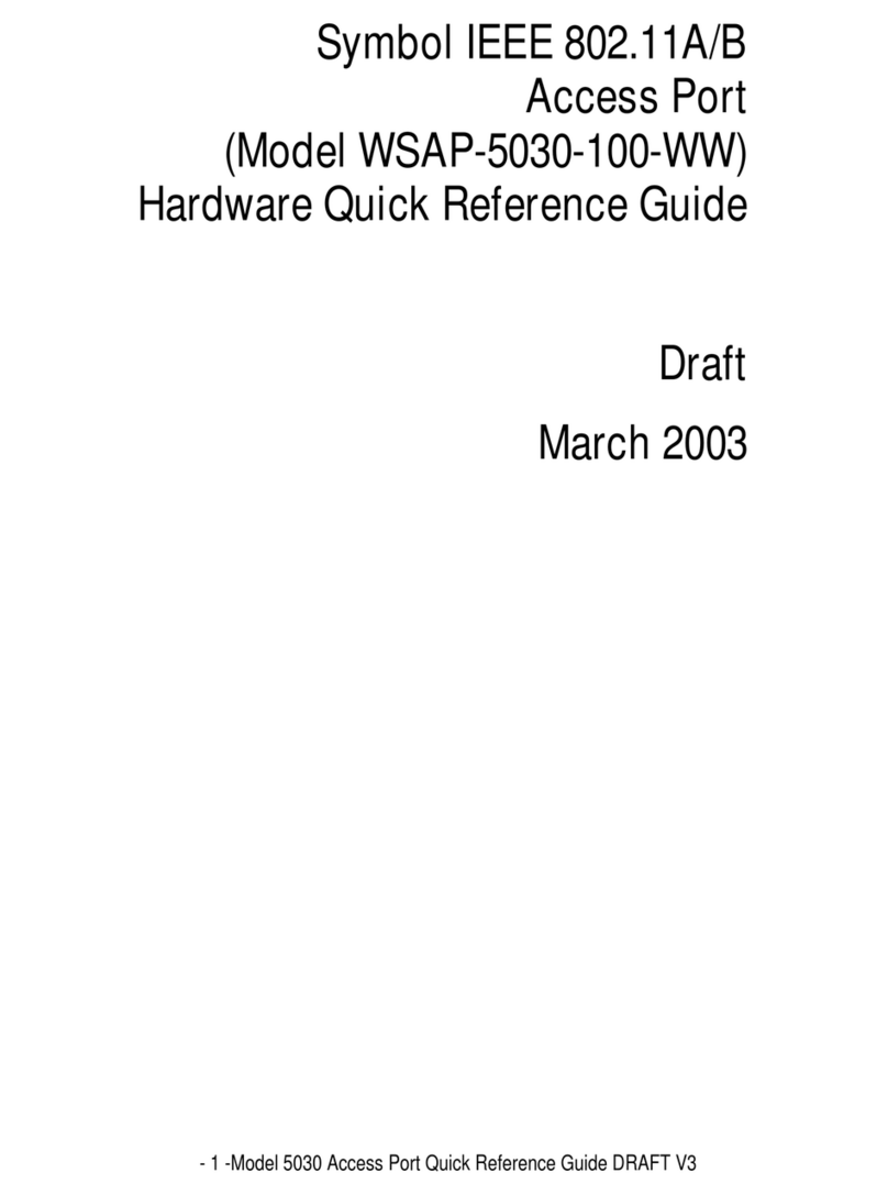 Symbol IEEE 802.11A/B Hardware Quick Reference Guide