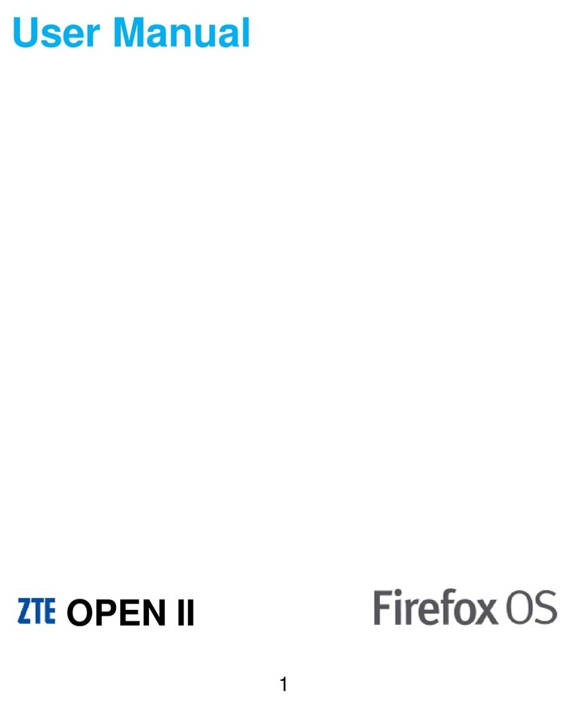 Zte OPEN II user manual