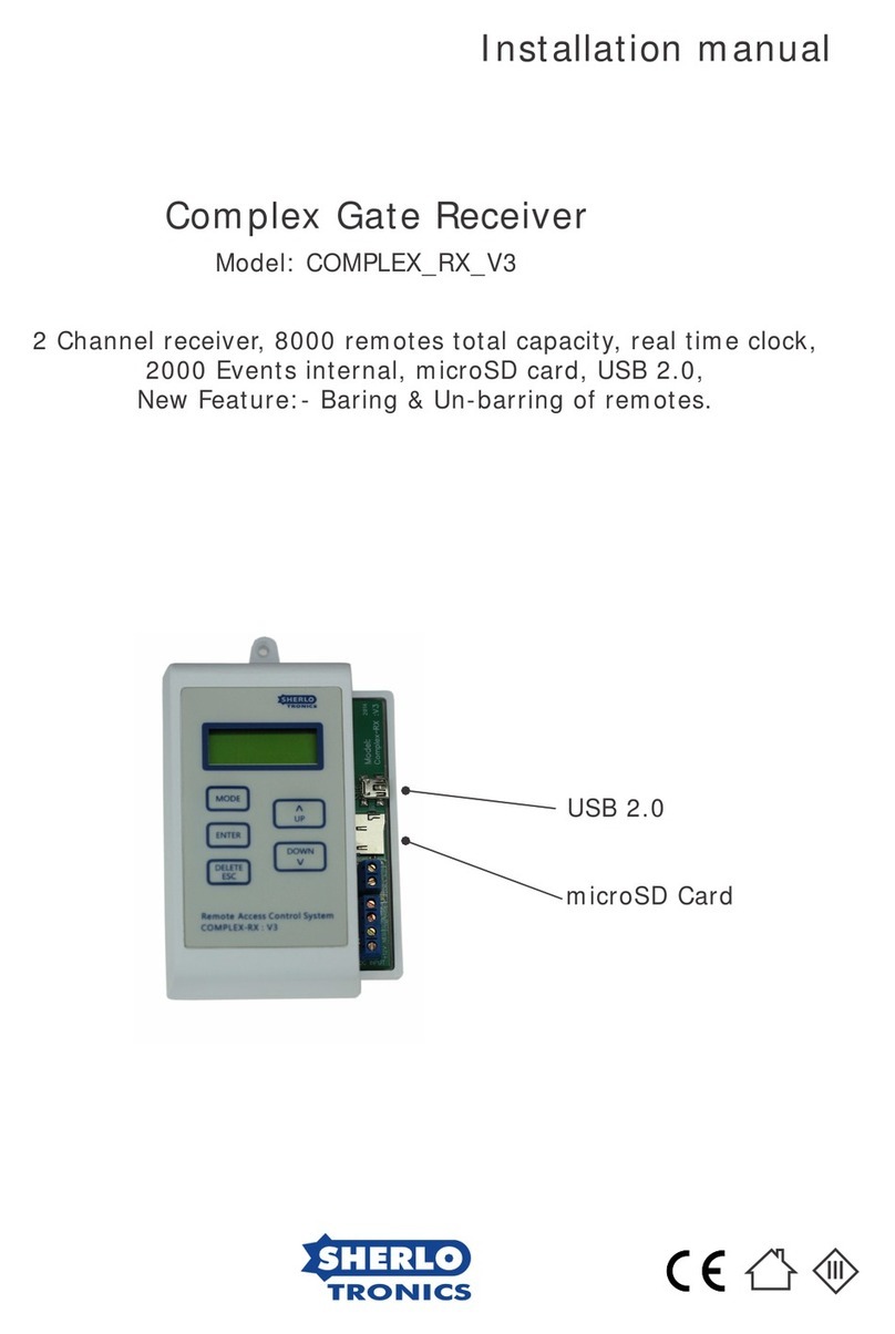 Sherlotronics COMPLEX_RX_V3 User manual