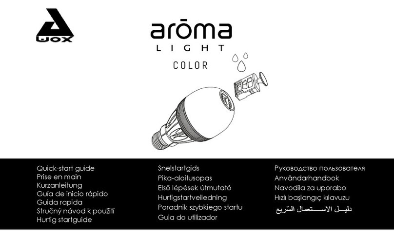 Awox AromaLIGHT Color quick start guide