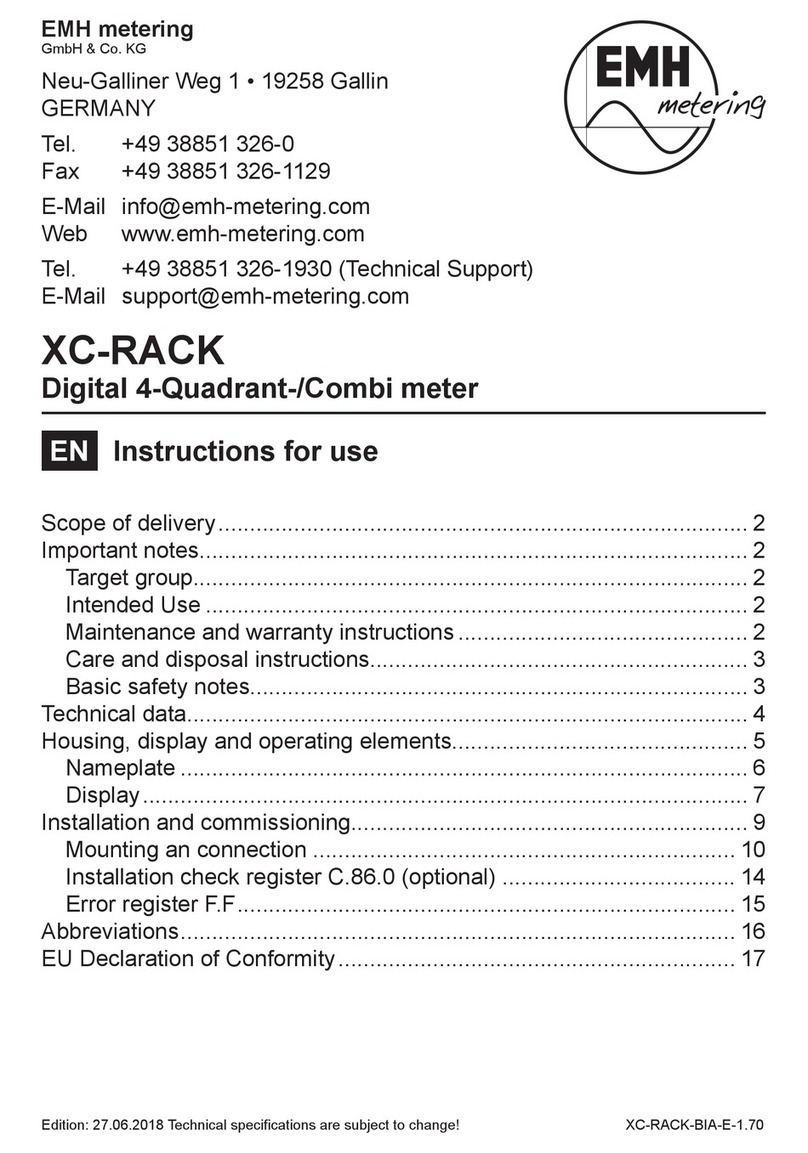 EMH XC-RACK User manual