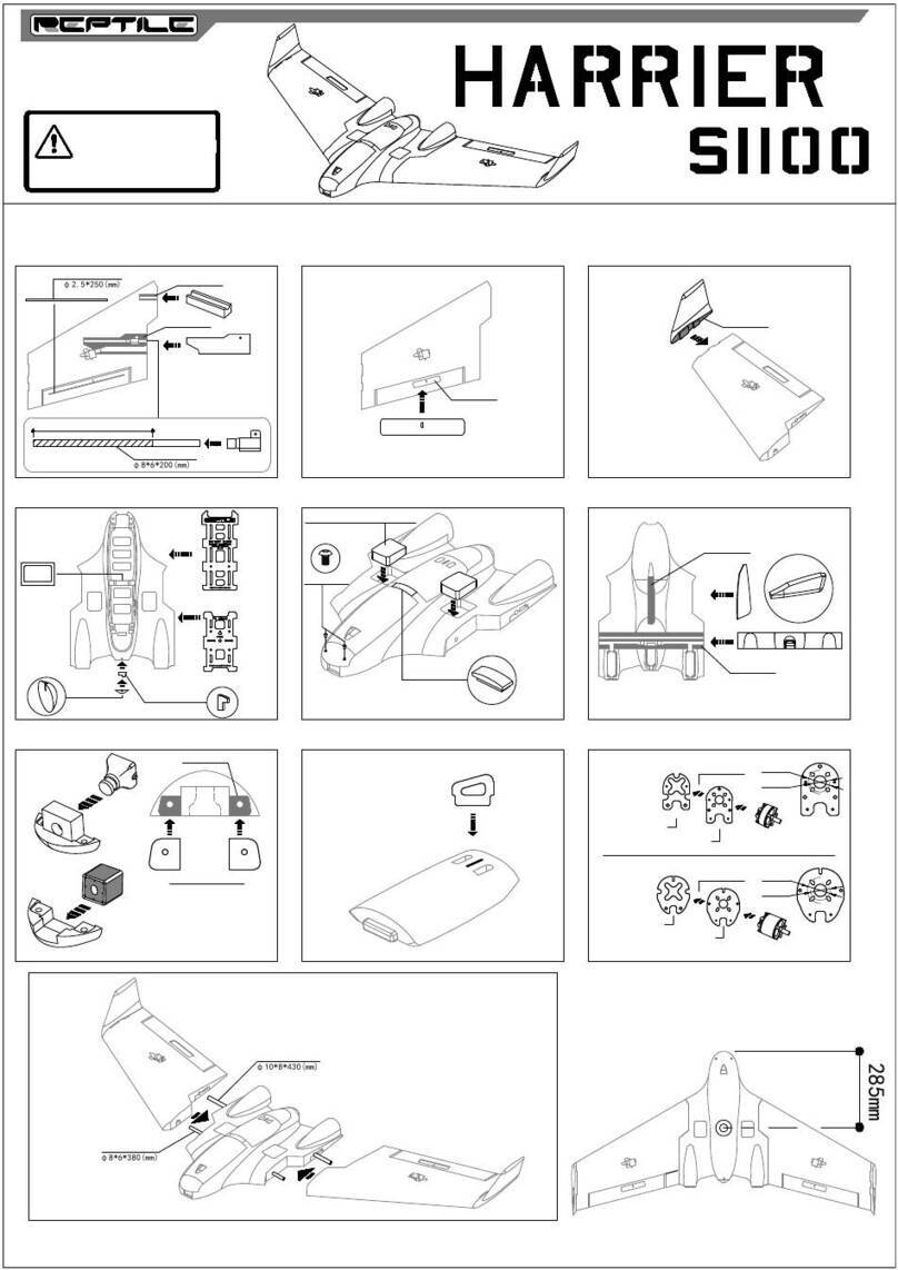 REPTILE HARRIER S1100 instruction manual