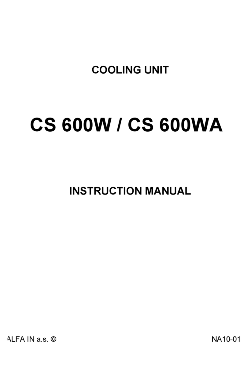 Alfain CS 600W instruction manual