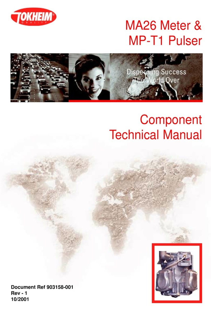 Tokheim MA26 User manual