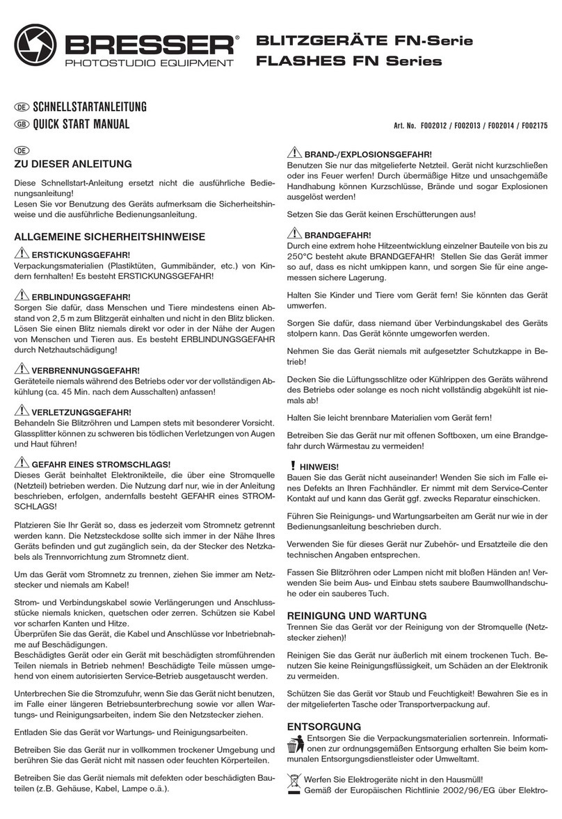 Bresser FN Series Instruction manual