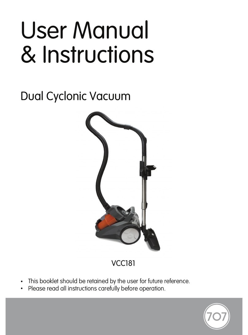 707 VCC181 User manual/instructions
