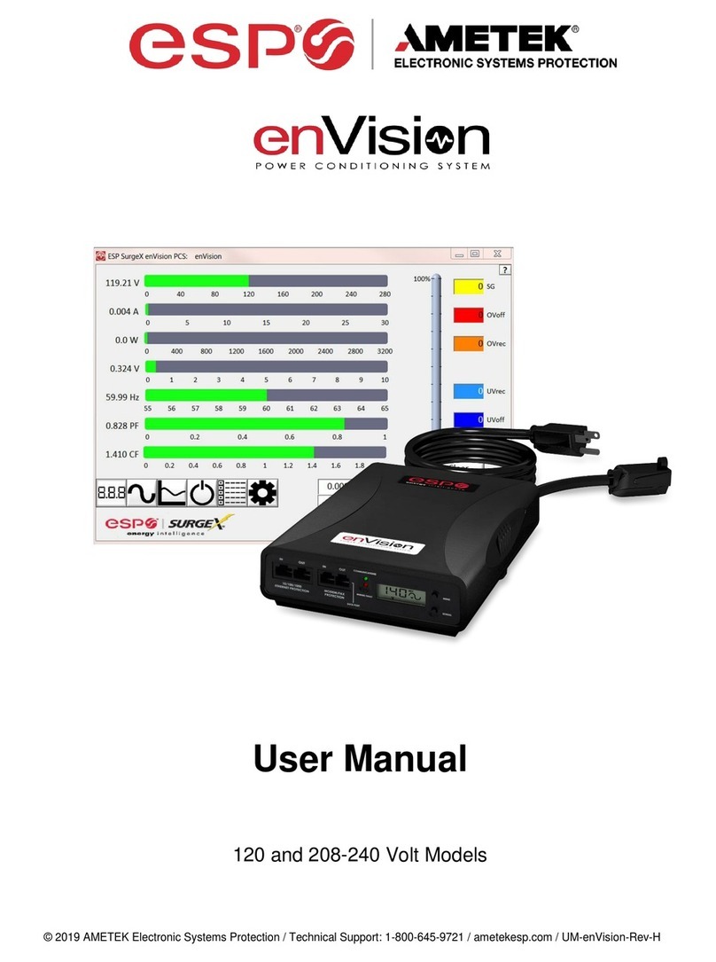 ESP EnVision EV-12010 BR user manual