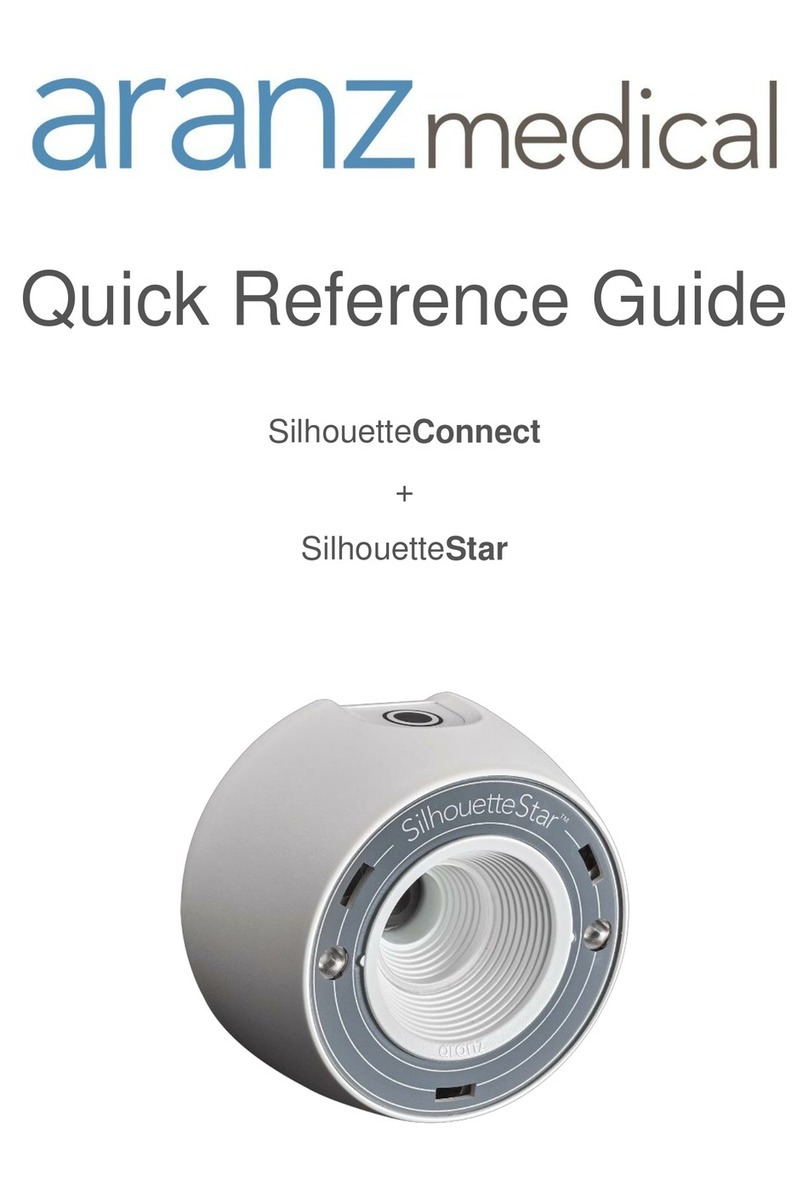 Aranz medical SilhouetteConnect Quick reference guide