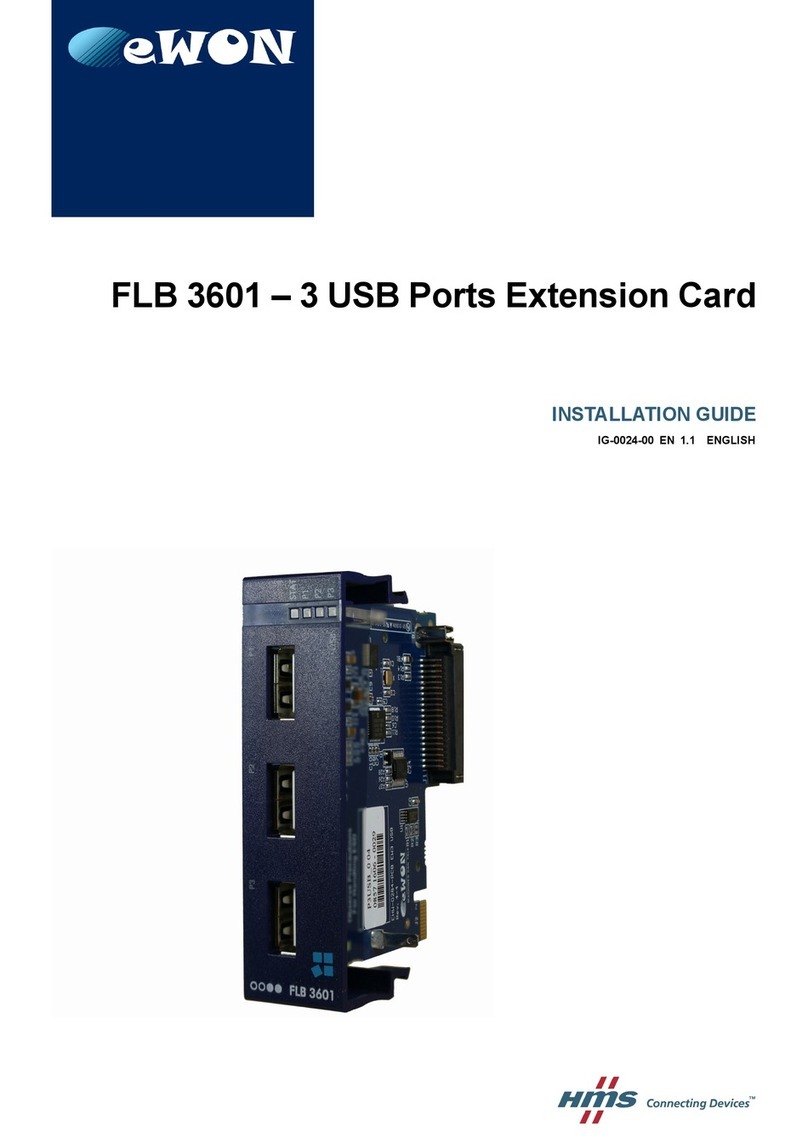 eWON FLB 3601 User manual